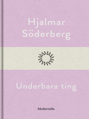 cover image of Underbara ting